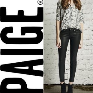 Paige Verdugo Ankle Black Silk